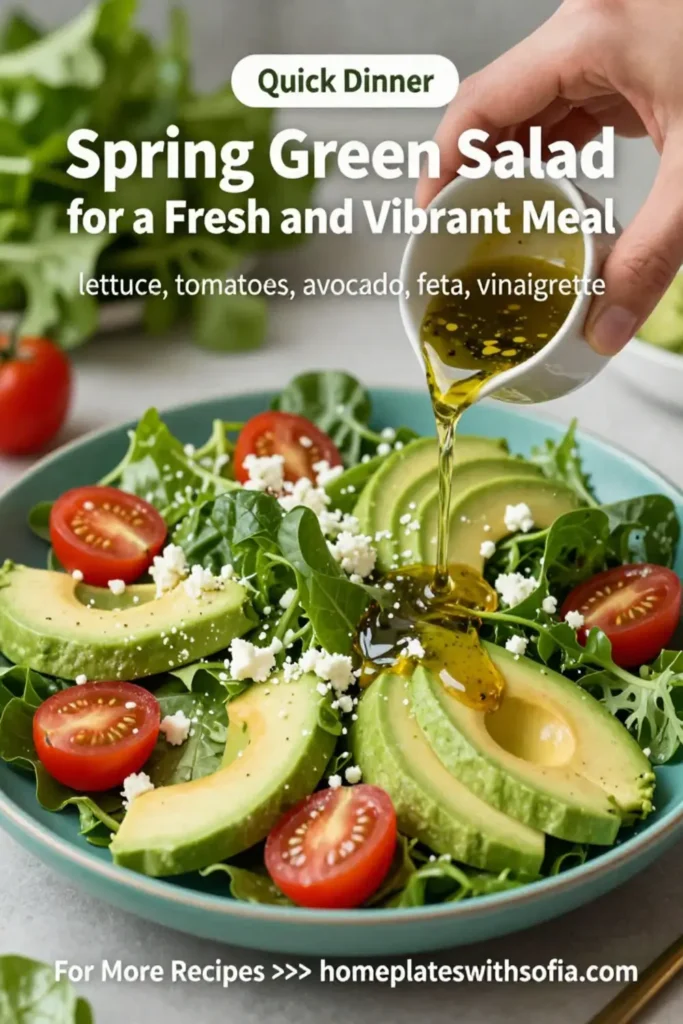Spring Green Salad Recipes for a Fresh and Vibrant Meal