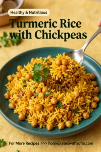 Turmeric Rice with Chickpeas