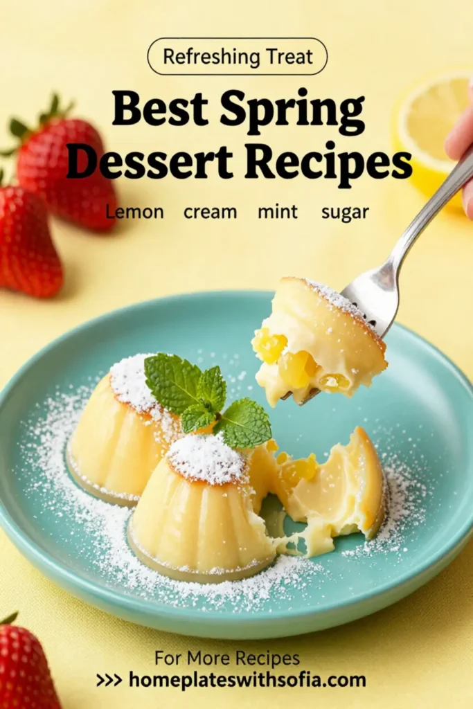 Best Spring Dessert Recipes for a Refreshing Delight