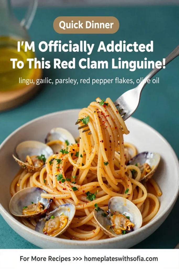 I'M Officially Addicted To This Red Clam Linguine!