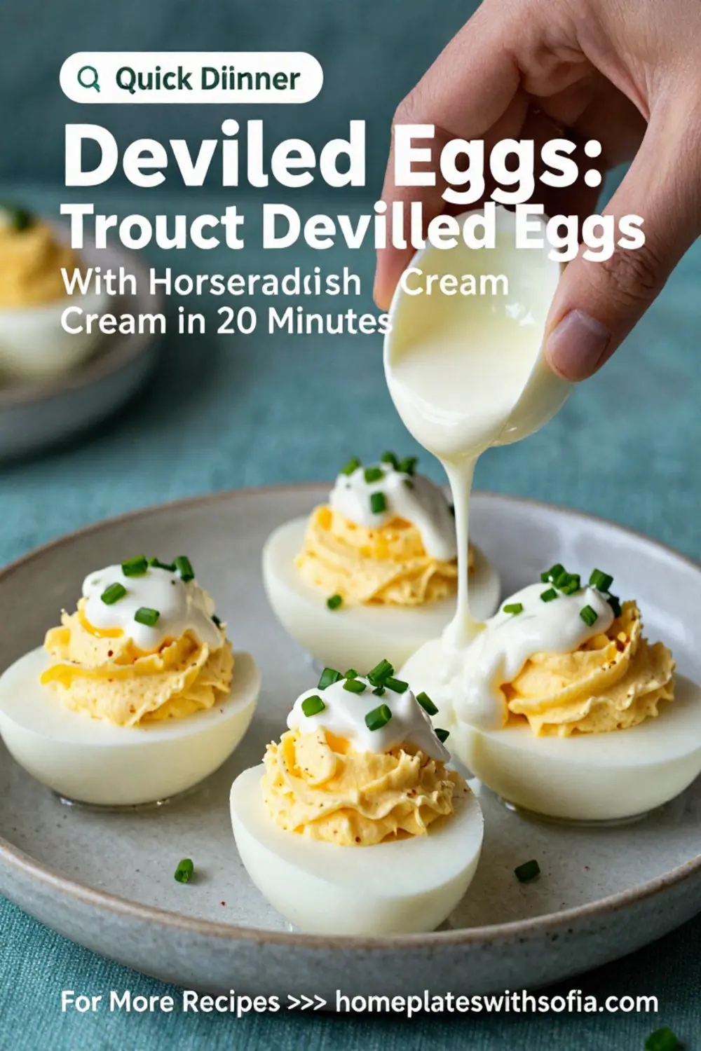 Deviled Eggs: Smoked Trout Deviled Eggs With Horseradish Cream in 20 Minutes