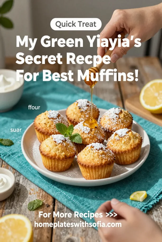 My Greek Yiayia'S Secret Recipe For Best Muffins!