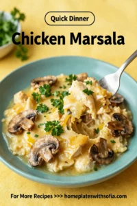 Easy Creamy Chicken Marsala