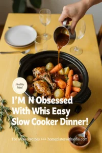 I'M Obsessed With This Easy Slow Cooker Dinner!