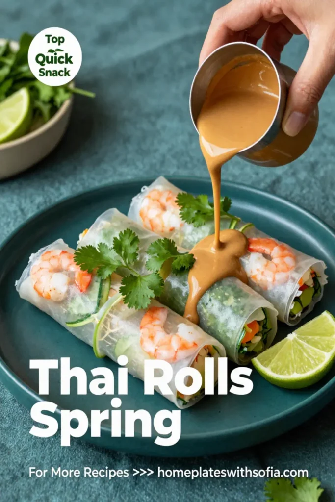 Thai Rolls Spring: 5 Reasons You'll Love This Delightful Snack