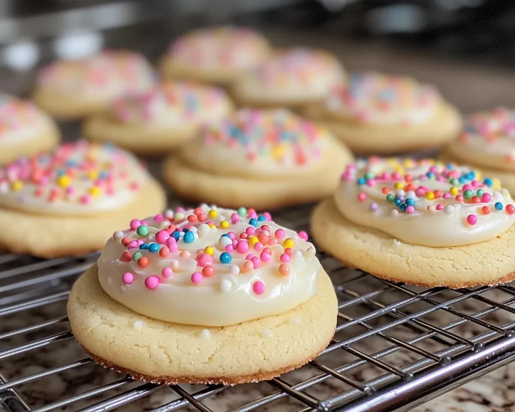 Cookies: Soft Frosted Sugar Cookies With Buttercream in 25 Minutes
