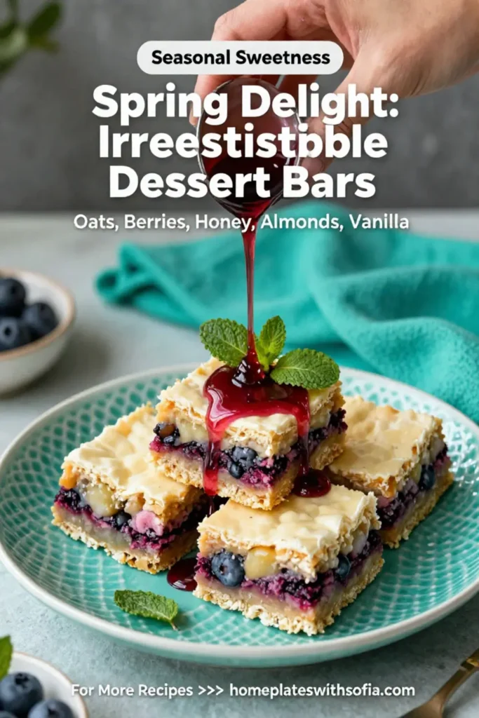 Spring Delight: Irresistible Dessert Bars to Celebrate the Season