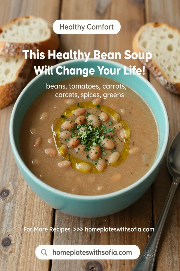 This Healthy Bean Soup Recipe Will Change Your Life!