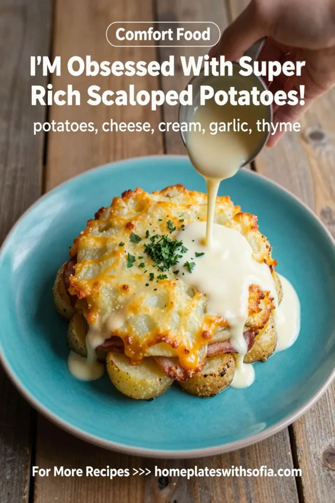 I'M Obsessed With Super Rich Scalloped Potatoes!