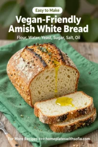 Vegan-Friendly Amish White Bread