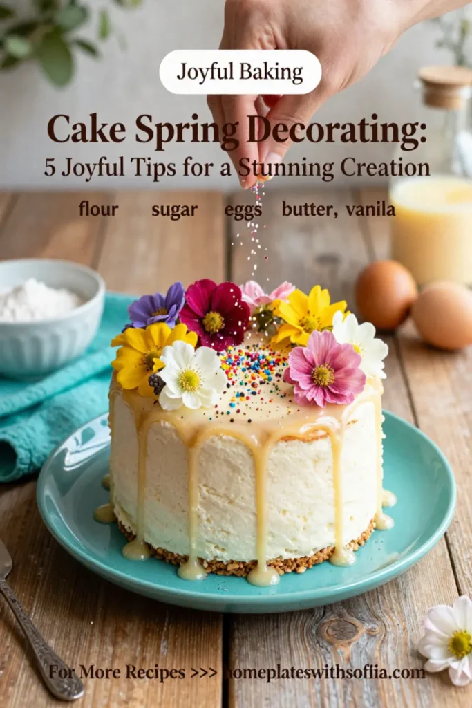 Cake Spring Decorating: 5 Joyful Tips for a Stunning Creation