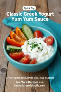 Classic Greek Yogurt Yum Yum Sauce
