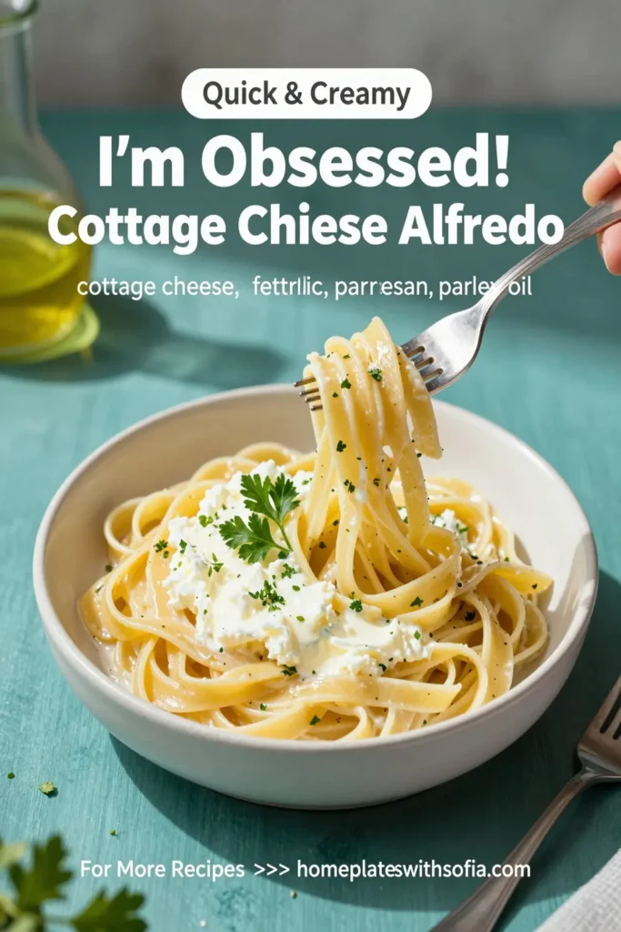I'M Obsessed! Been Making This Cottage Cheese Alfredo Non-Stop!