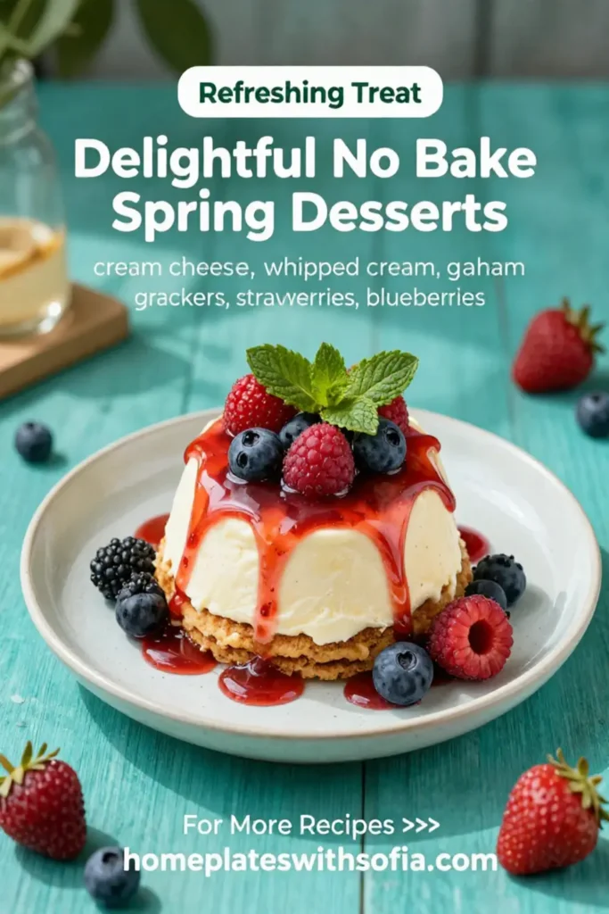 Delightful No Bake Spring Desserts to Refresh Your Table
