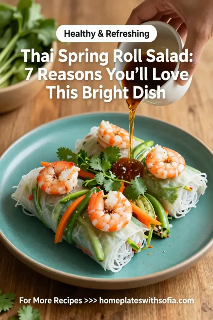 Thai Spring Roll Salad: 7 Reasons You'll Love This Bright Dish