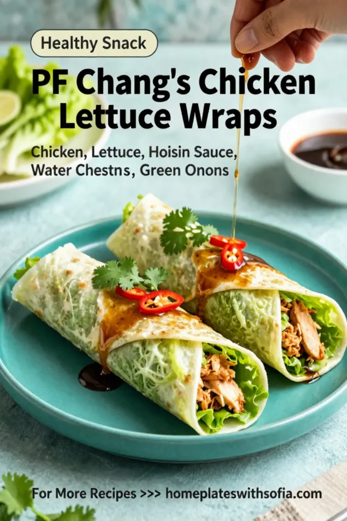 PF Chang's Chicken Lettuce Wraps
