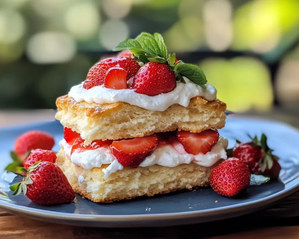 Strawberry Shortcake: Classic Buttermilk Biscuit Strawberry Shortcake in 30 Minutes