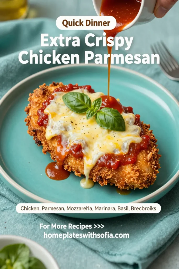 Extra Crispy Chicken Parmesan Recipe