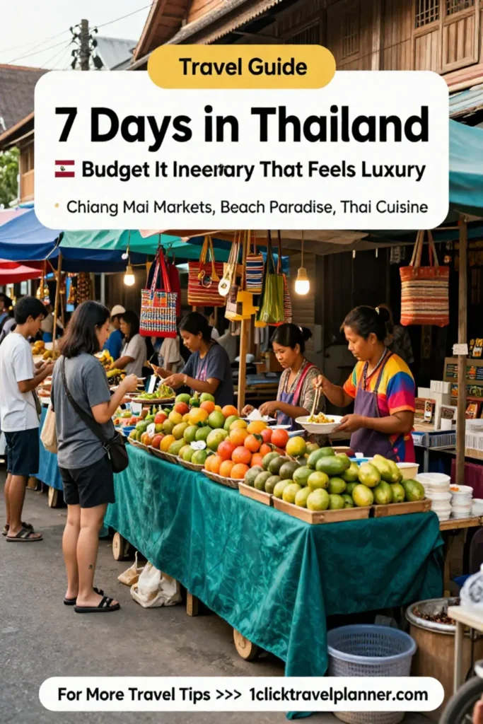7 Days in Thailand 🇹🇭 Budget Itinerary That Feels Luxury