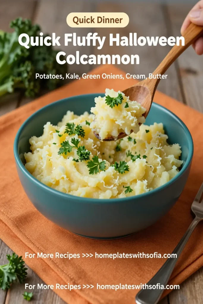 Quick Fluffy Halloween Colcannon That'S Irresistible