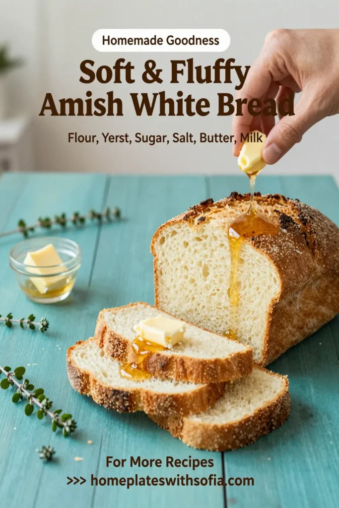 Soft & Fluffy Amish White Bread