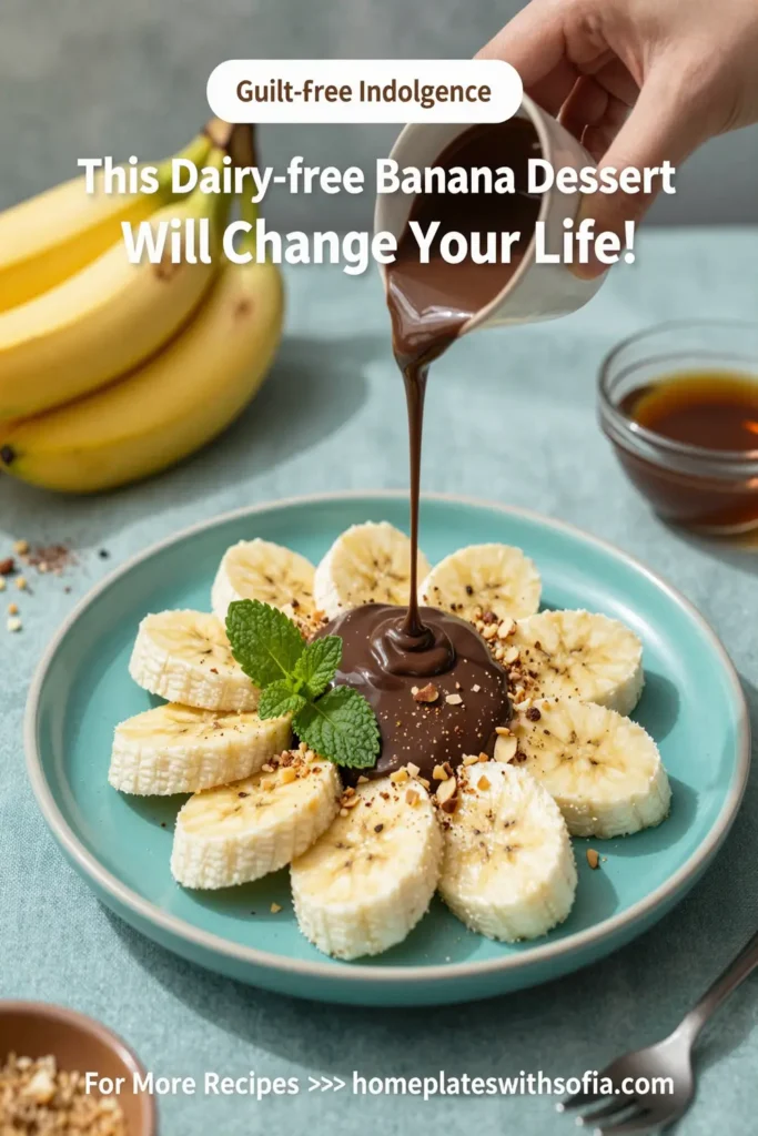 This Dairy-Free Banana Dessert Will Change Your Life!