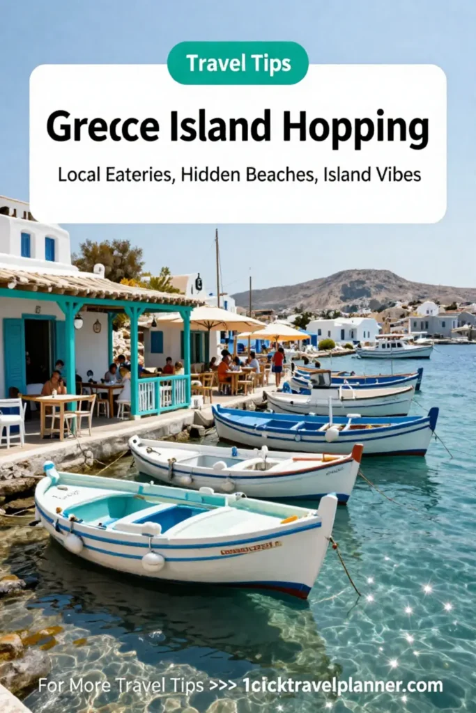 Greece Island Hopping 🇬🇷 Mistakes to Avoid Before You Go