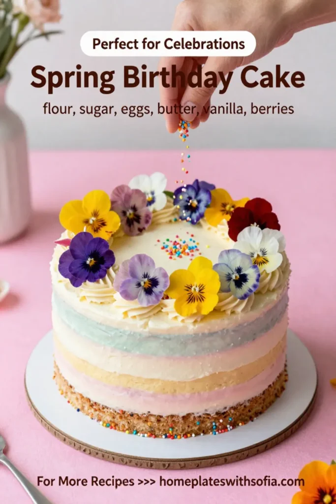 Spring Birthday Cake Aesthetic: 7 Tips for a Stunning Dessert