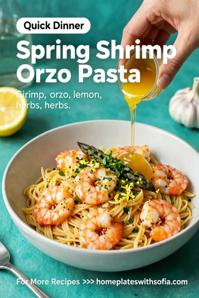 Spring Shrimp Orzo Pasta: 7 Fresh Flavors to Brighten Days