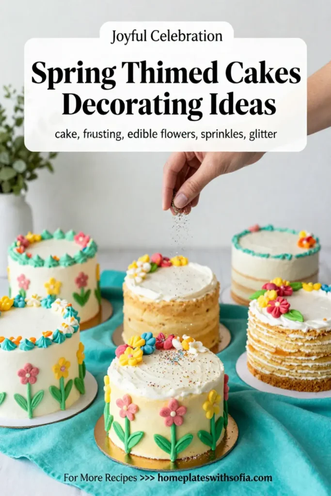 Spring Themed Cakes Decorating Ideas for a Joyful Celebration