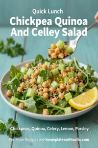 Chickpea Quinoa And Celery Salad