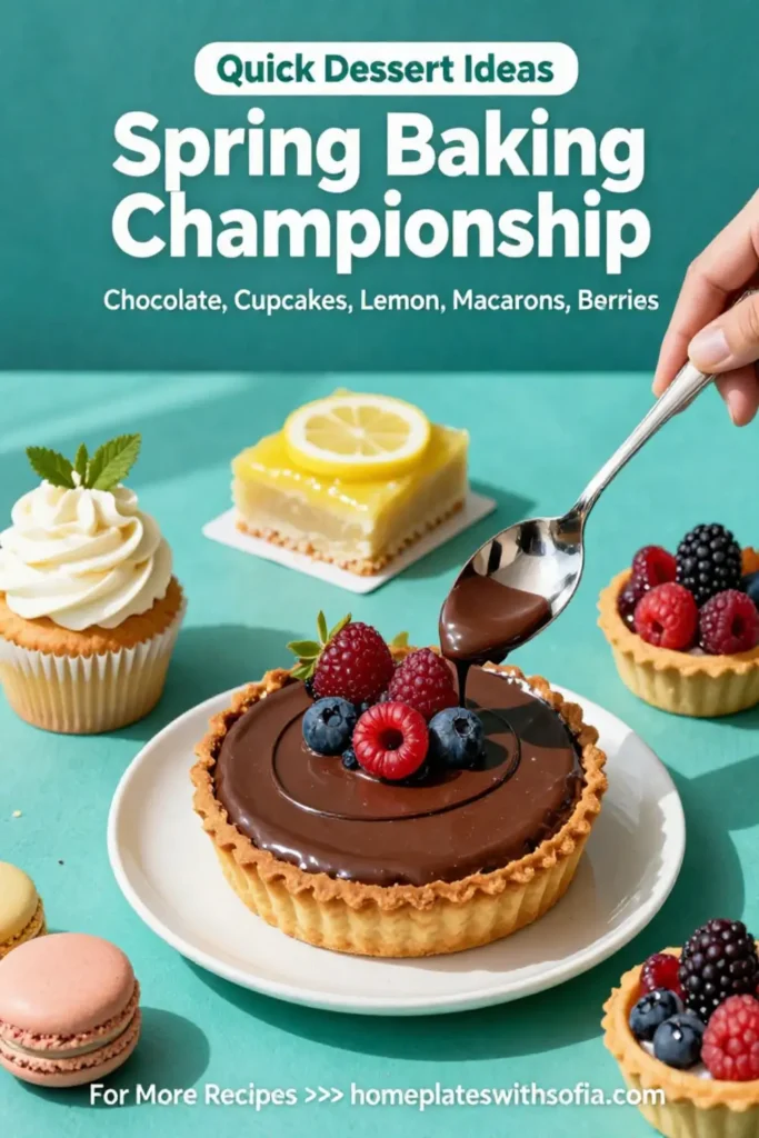 Spring Baking Championship Recipes: 5 Sweet Delights to Try
