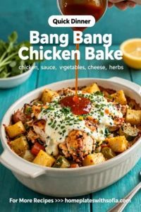 Bang Bang Chicken Bake