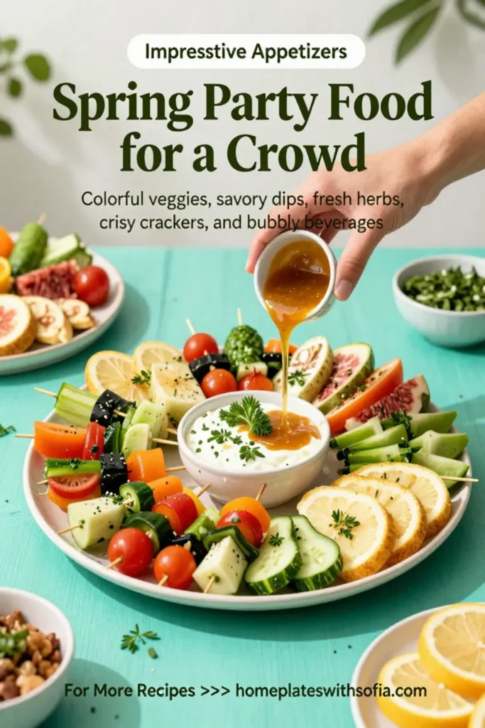 Spring Party Food for a Crowd That Will Wow Your Guests