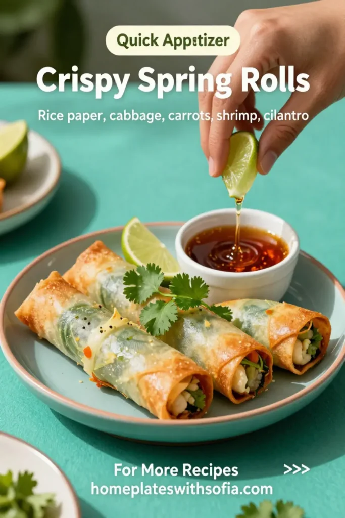Crispy Spring Rolls Appetizers: 5 Must-Try Variations
