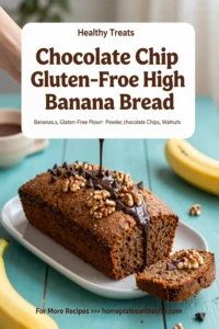 Chocolate Chip Gluten-Free High Protein Banana Bread
