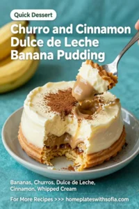 Banana Pudding: Churro and Cinnamon Dulce de Leche Banana Pudding in 20 Minutes
