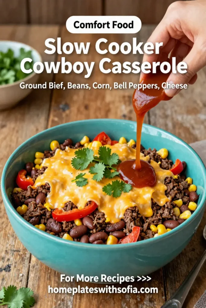 Slow Cooker Cowboy Casserole