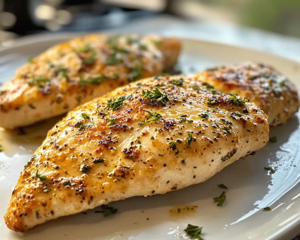 Chicken Breast Recipes: Crispy Air Fryer Chicken Breast With Honey Mustard in 20 Minutes