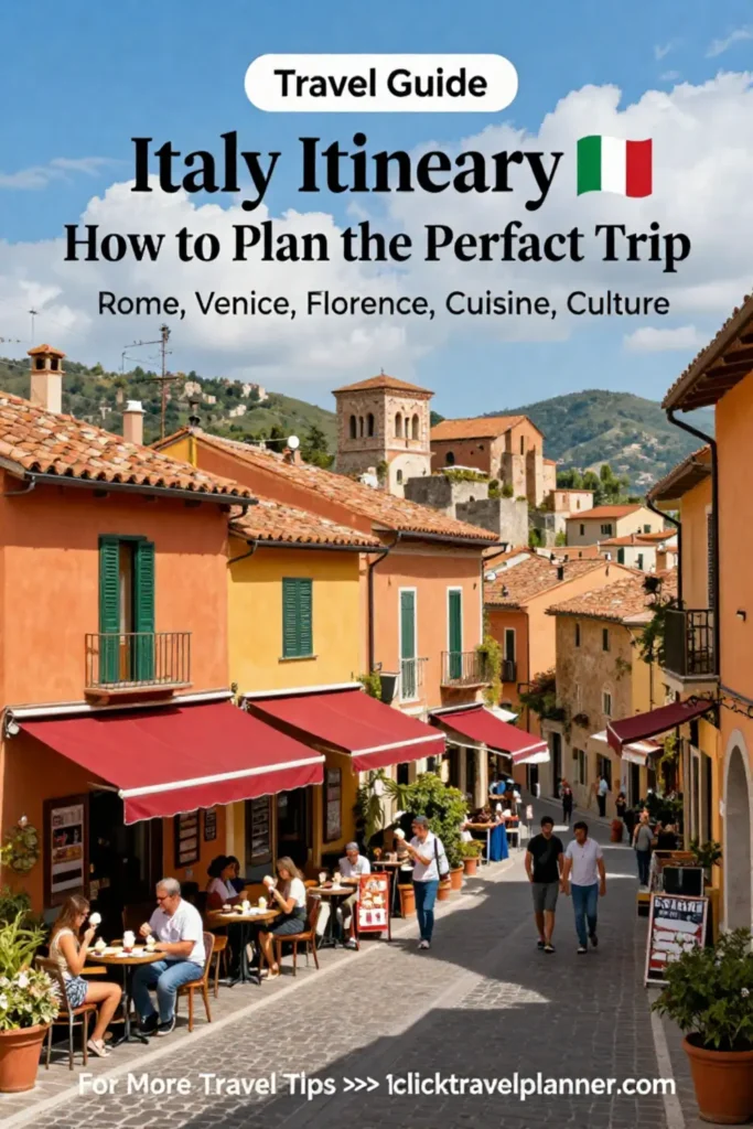 Italy Itinerary 🇮🇹 How to Plan the Perfect Trip