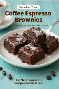 Coffee Espresso Brownies