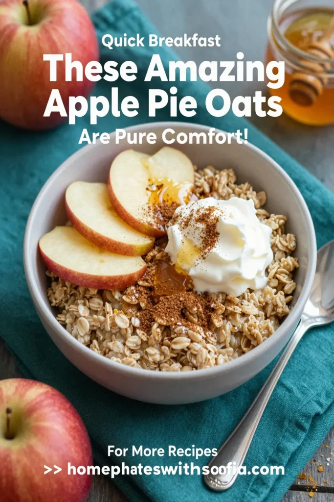 These Amazing Apple Pie Oats Are Pure Comfort!