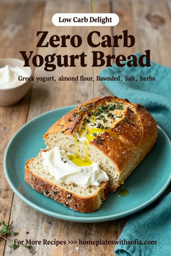 Zero Carb Yogurt Bread
