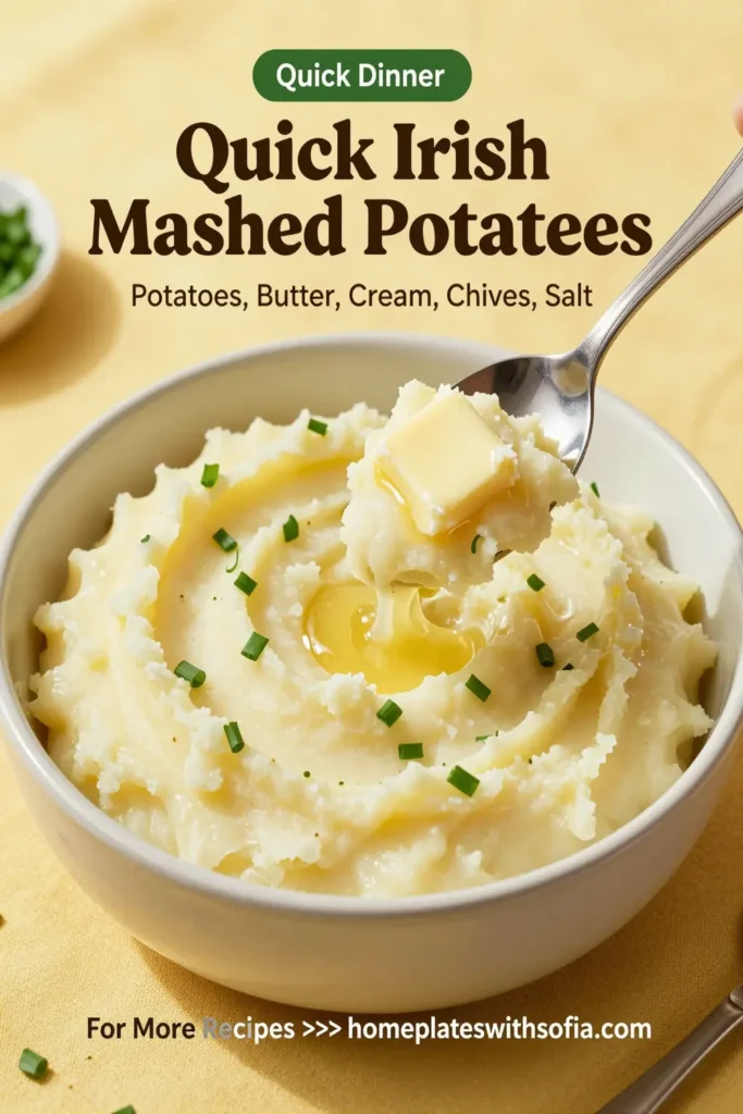 Quick Irish Mashed Potatoes