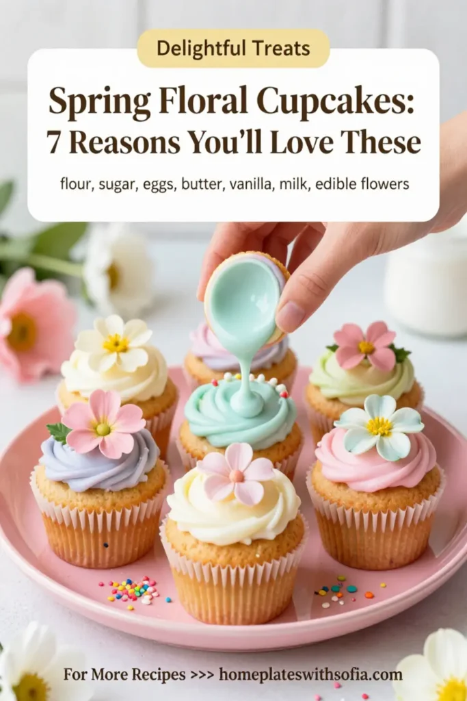 Spring Floral Cupcakes: 7 Reasons You'll Love These Delightful Treats!