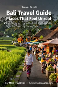 Bali Travel Guide 🌴 Places That Feel Unreal