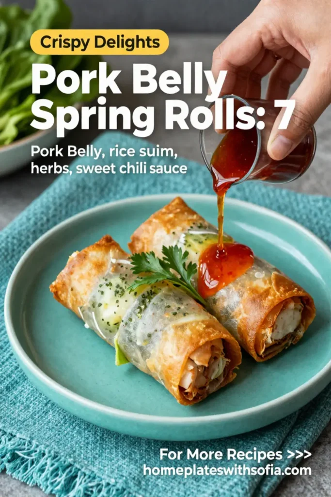 Pork Belly Spring Rolls: 7 Crispy Delights to Savor