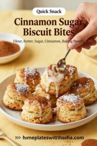Cinnamon Sugar Biscuit Bites Recipe