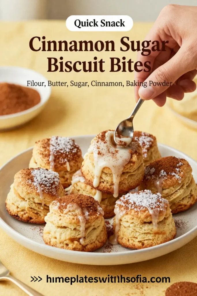 Cinnamon Sugar Biscuit Bites Recipe