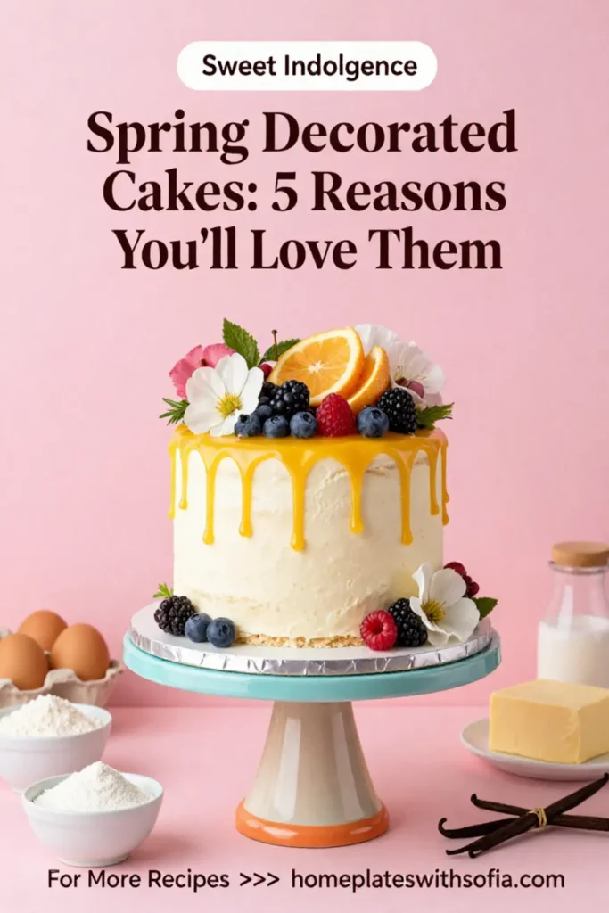 Spring Decorated Cakes: 5 Reasons You'll Love Them